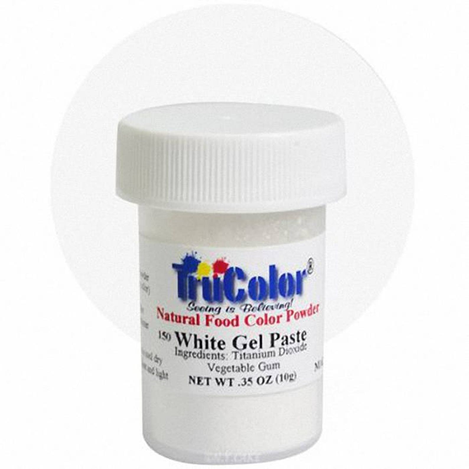 Trucolor NATURAL White Food Color Powder 10 Grams Kosher Etsy