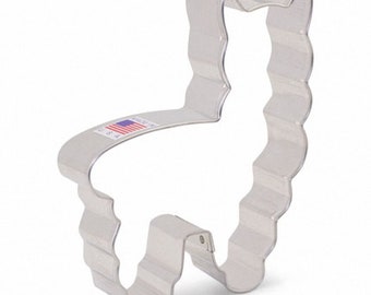 CUTE Llama Cookie Cutter 4"