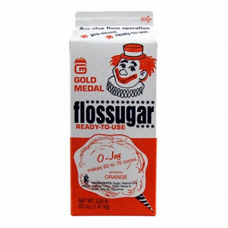 COTTON CANDY Flossugar Ready to Pour, Spin Choose Flavor Gold Medal image 3