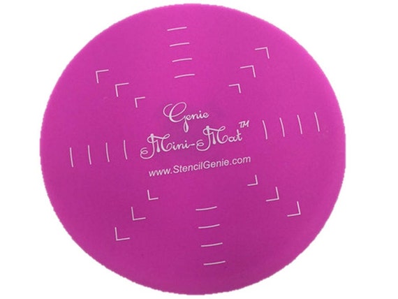 Stencil Genie Mini Mat Only Cookie Silicone Grip For Etsy