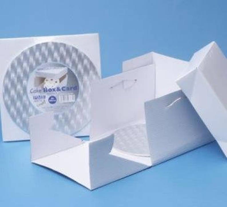 Cake Box & Card 8 Inch PME Cake Board Etsy