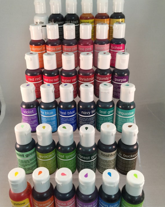 Chefmaster Liqua Gel Color Chart