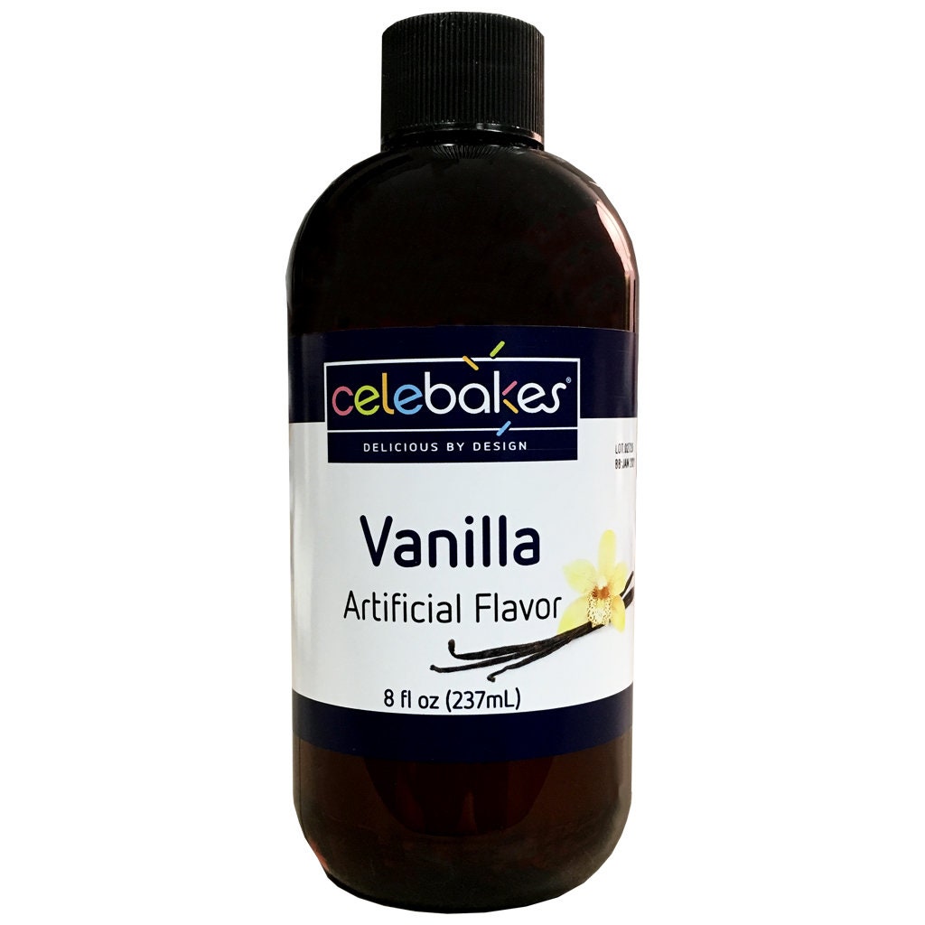 Clear Vanilla Extract Imitation 8 oz Etsy