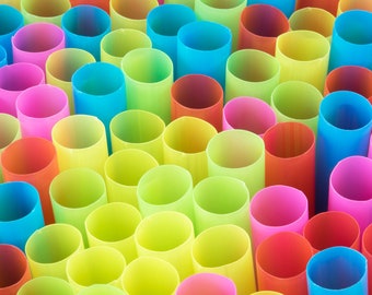 Straws for Cake Support 8.5" x .5" Pick your bundle size.