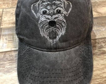 schnauzer hat