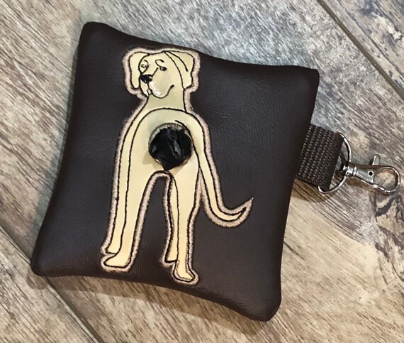 Great Dane Poop Bag Pouch-zippered Poop Bag Holder-great