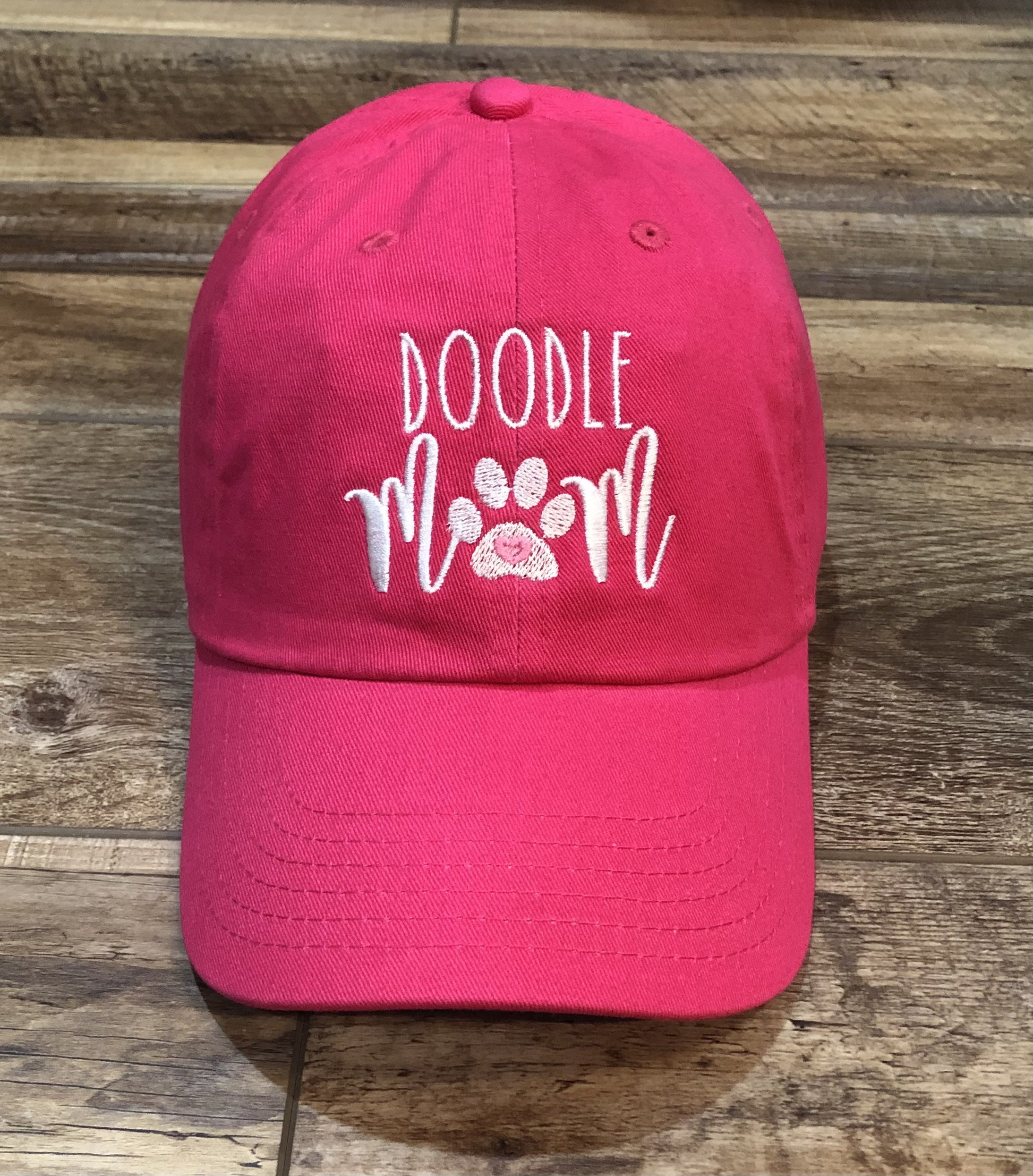 Doodle Mom Dog Baseball Cap baseball Cap Embroidered Etsy