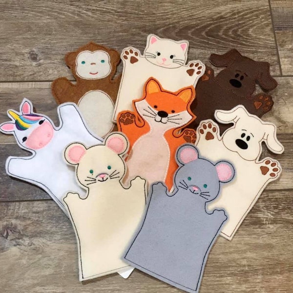 Hand Puppets-Children and Adult sizes-Creative Play