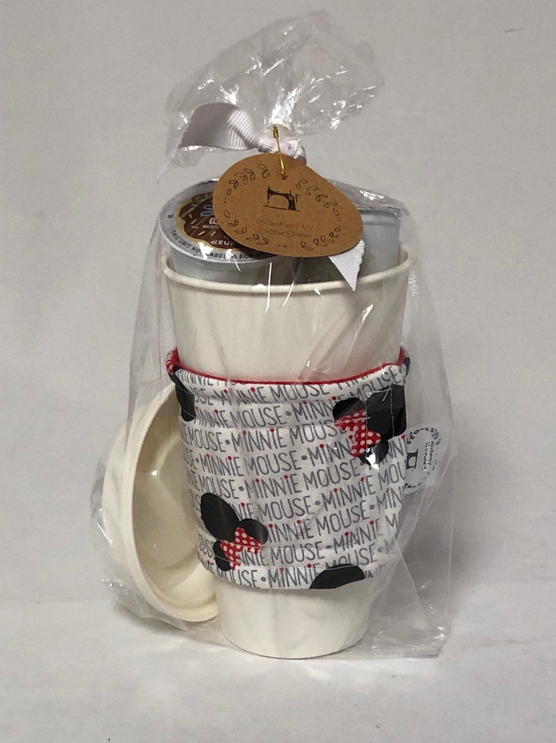 Fortune Card Coffee Sleeve Tea Cozy Birthday Housewarming| Co Snoopy Halloween| Fall |Cup Cozy black cat Handmade Get Well