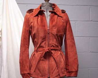 Suede Winter Coat - Etsy