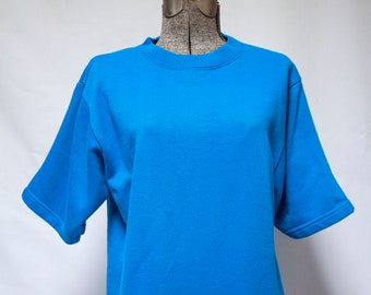 80s Short Sleeve Crewneck Sweatshirt