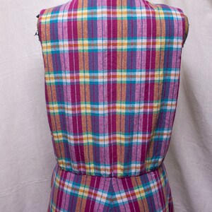 Pink Plaid Picnic Swing Dress image 7