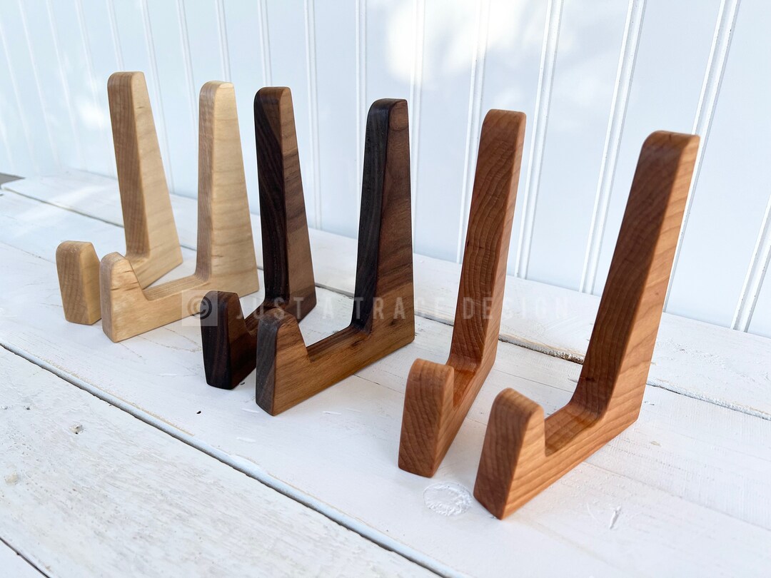 Cutting Board Stand One Pair Cutting Board Display, Butcher Block