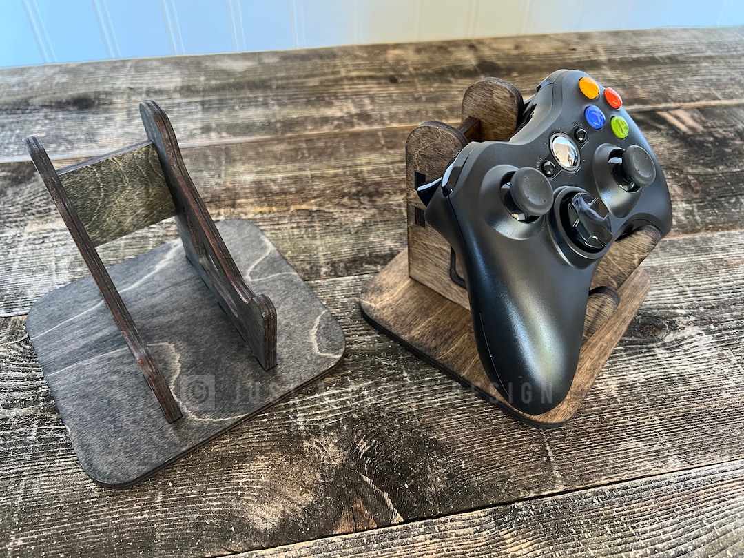 Wood Gaming Controller Stand Controller Holder Gamer Stand Etsy