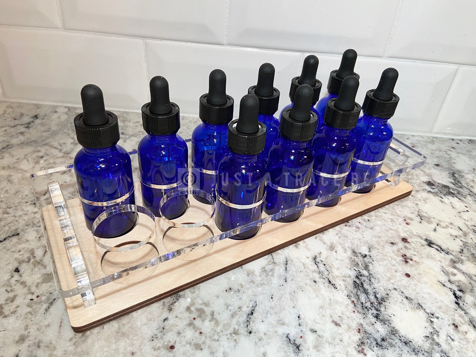 Essential Oils Holder Oil Organizer Table Top 12 Bottle Etsy