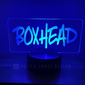 Personalized Gamer Tag Name Sign, Gamertag, Gaming Name LED Night Lamp, Personalized Tag, Online Gaming, Gamertag LED Sign, Gamer Light Sign