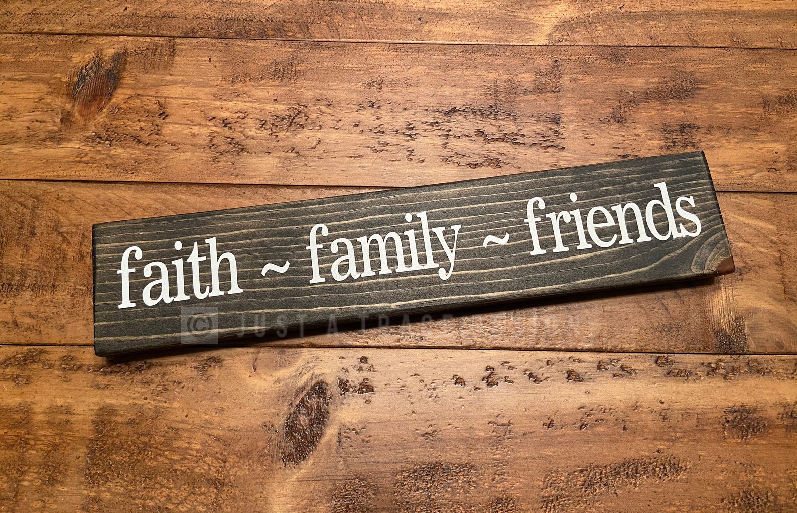 Faith Family Friends Sign Wooden Sign Outdoors Home - Etsy