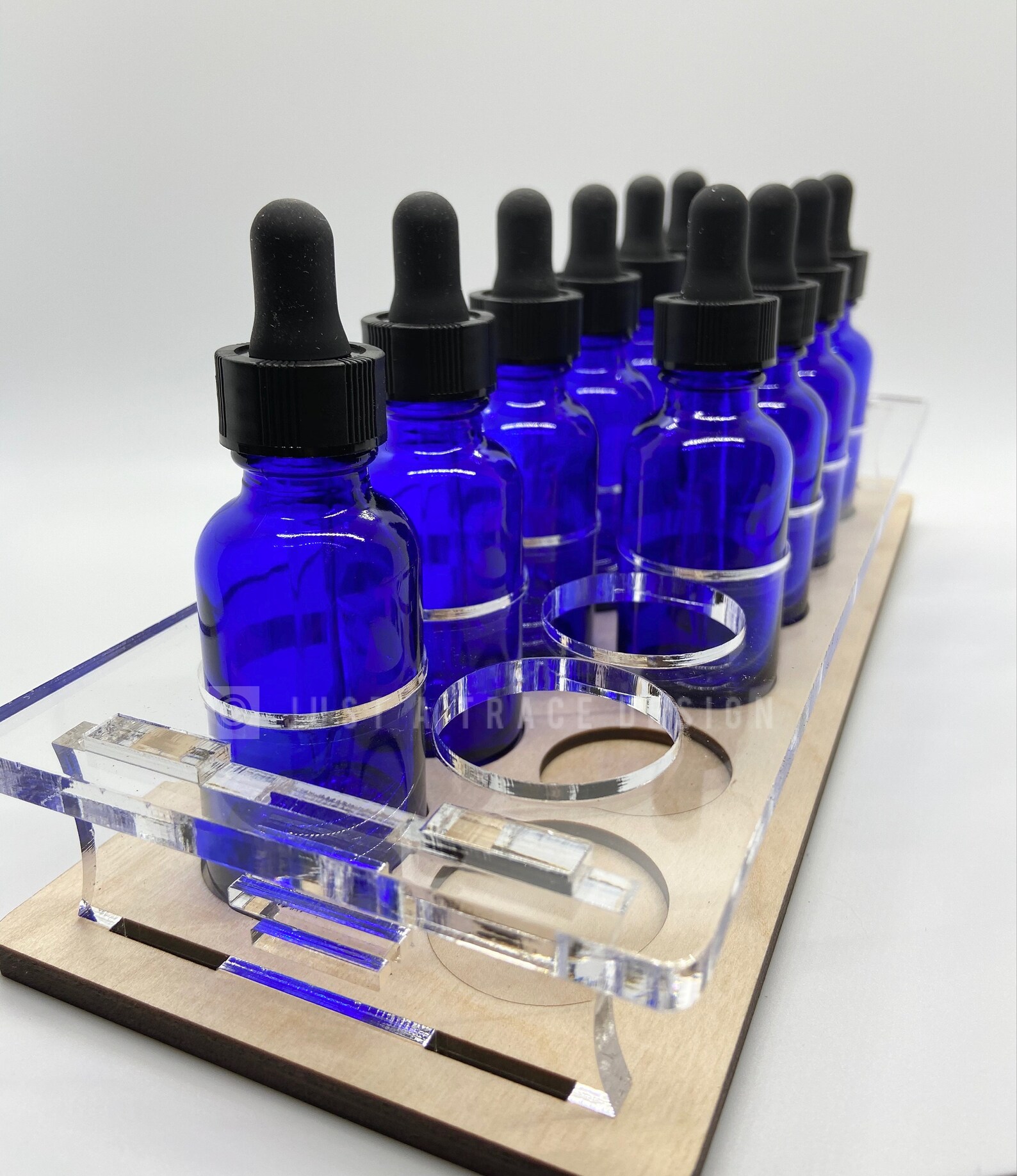 Essential Oils Holder Oil Organizer Table Top 12 Bottle Etsy