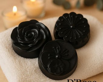 Anti-Acne Soap. Activated carbon and turmeric.