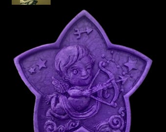 Sagittarius Handmade Soap | Zodiac Gift | Decorative Glitter Soap – D’Rosa Soap - 4 Oz