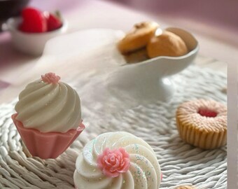 Handmade cupcakes soap