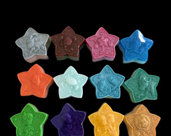 Handmade Zodiac Soap Collection – 12 Astrology Signs | Custom Fragrance & Color | Artisan Glycerin Soap Gift