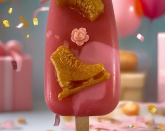 Strawberry Ice Cream Soap – Skate Theme – Handmade Gift – Party Favor – Cute and Fun!