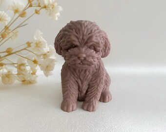 Handmade Dog-shaped soap. Make bath time magical.