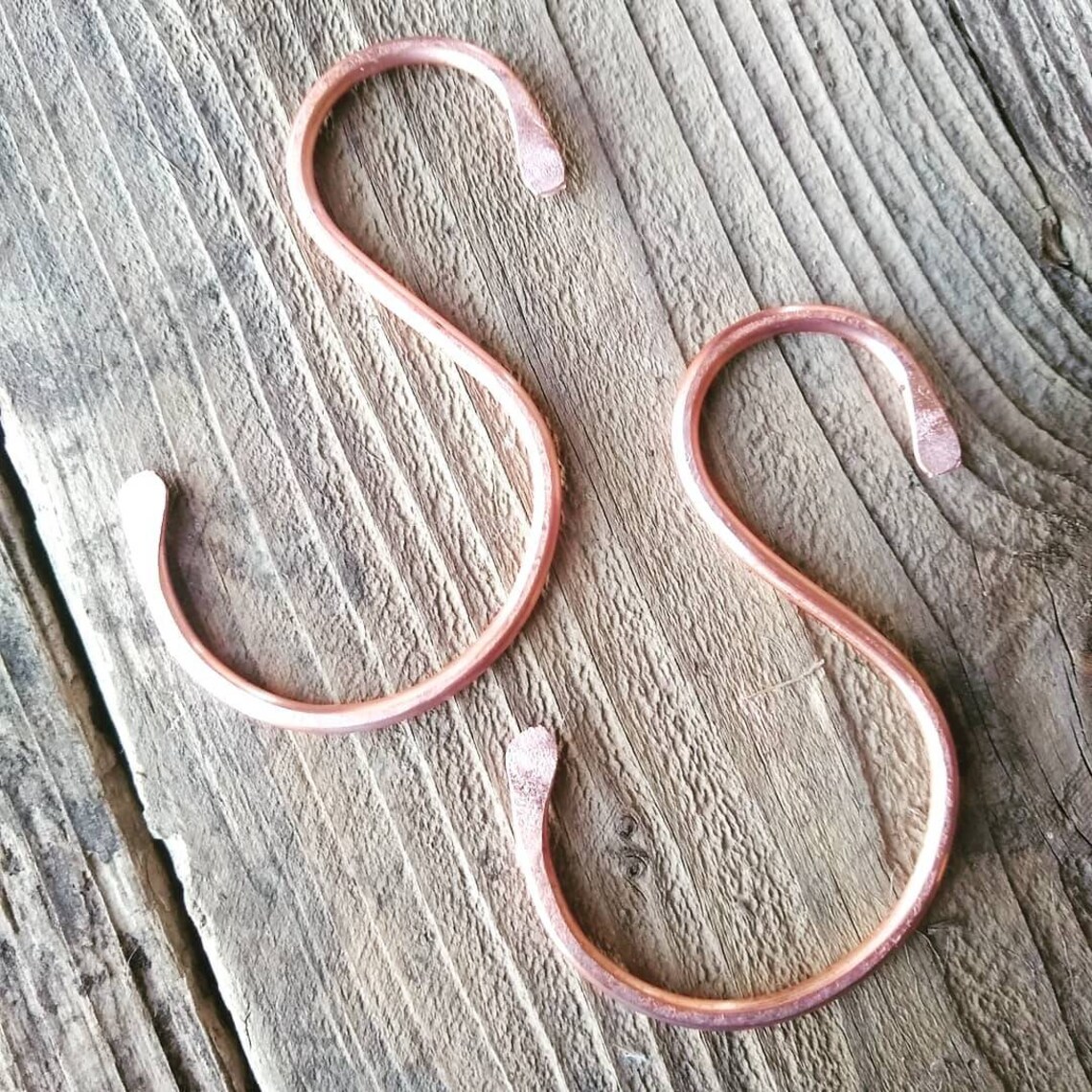 Solid Copper s Hooks. Pot Rack Hooks. You Choose Etsy