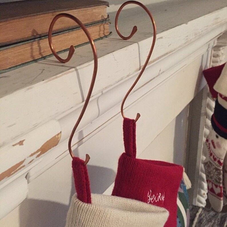 Stocking Hanger Mantel Shelf Hanger Christmas Decor Etsy