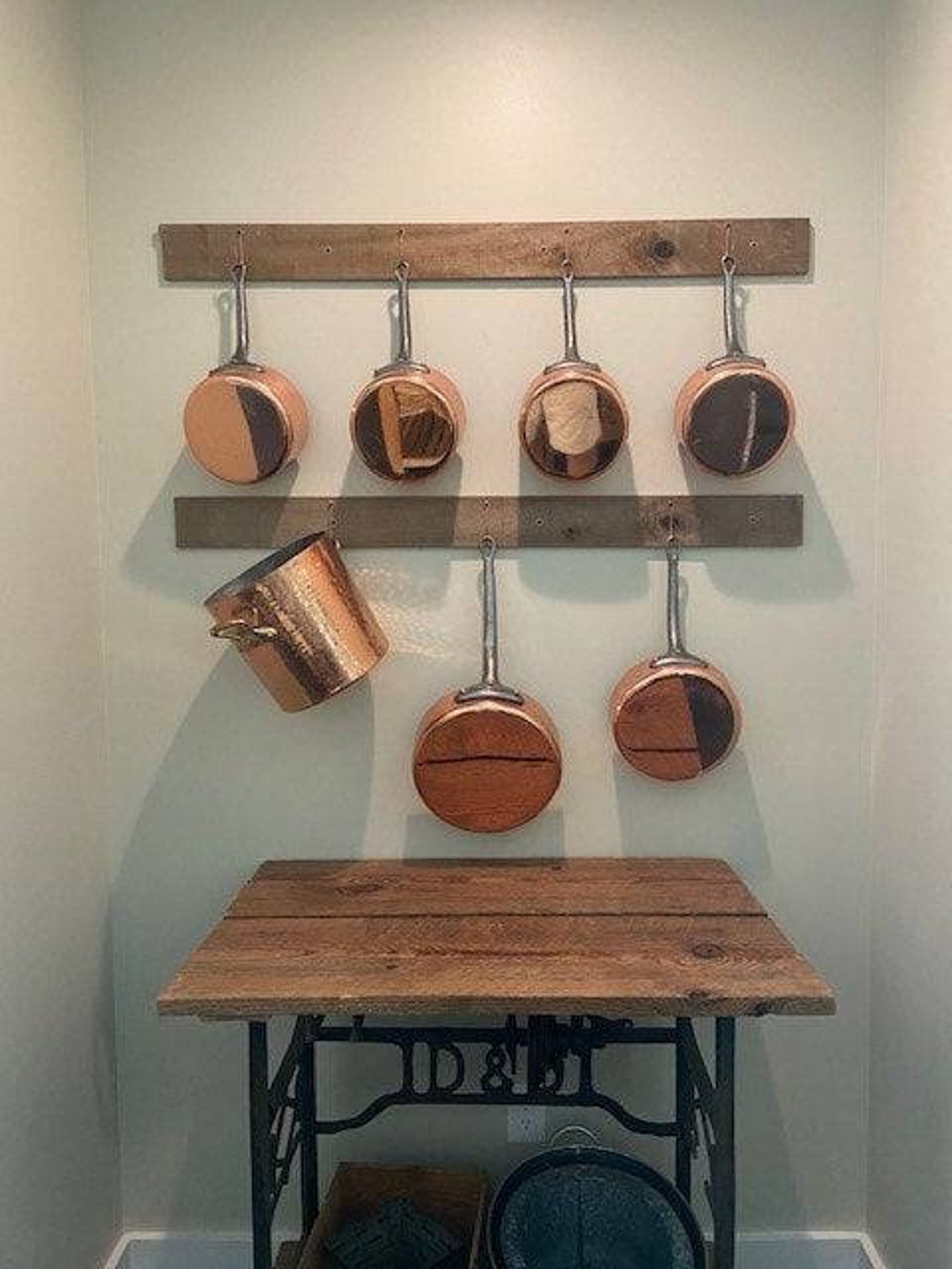 Copper J Pot Hooks Copper Kitchen Hooks Copper Wall Hook Etsy