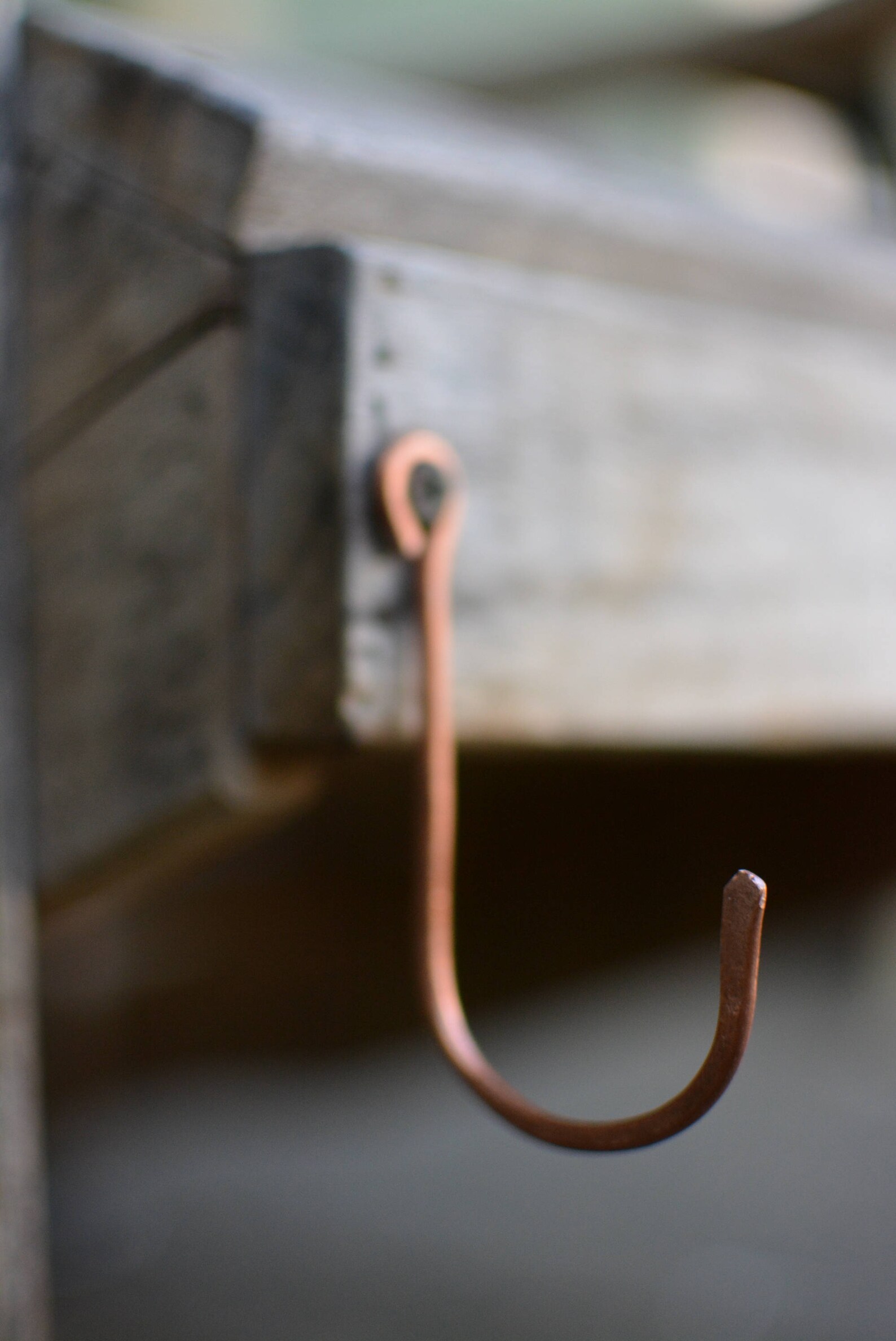 Copper J Pot Hooks Copper Kitchen Hooks Copper Wall Hook Etsy