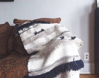 Hand Woven Blanket Throw