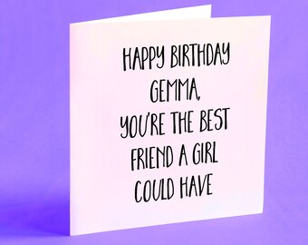 Carte D Anniversaire De Marraine De Joyeux Anniversaire Etsy