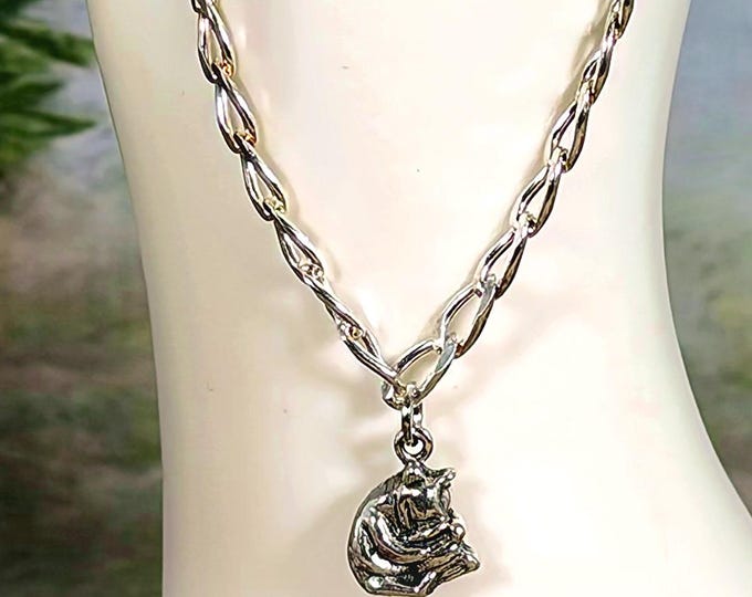 Charm Bracelet – Van Dell 1950s Sterling Silver Winnie the Pooh with his Hunny Pot Bracelet