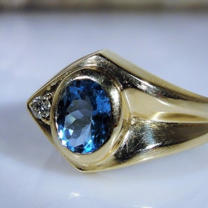10k Magic Glo Ring Etsy