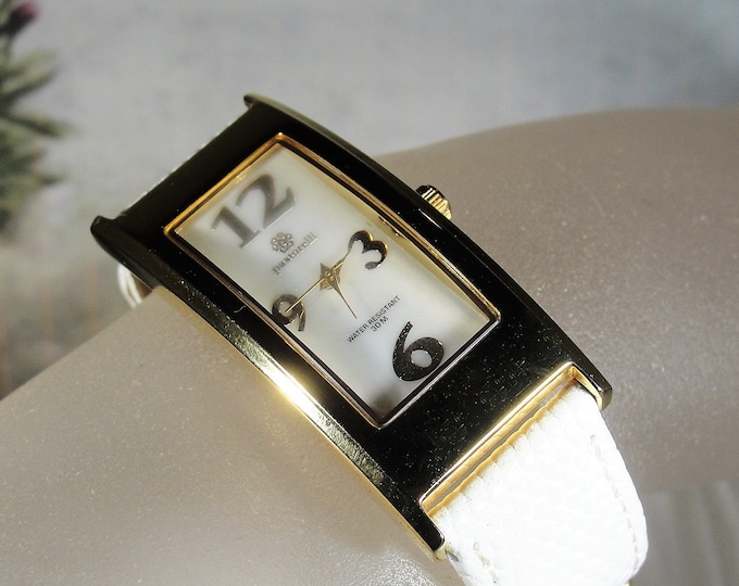 Pastorelli Wrist Watch, Womens Fashion Wrist Watch, Analog Face, Genuine Leather Band, Quartz Movement, Vintage Wristwatch