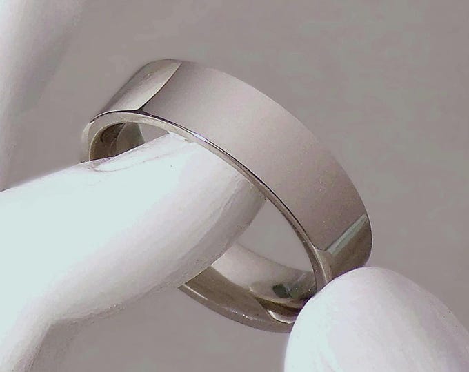 Men's Ring - Stainless Steel – Wedding Band – Size 9 -Vintage