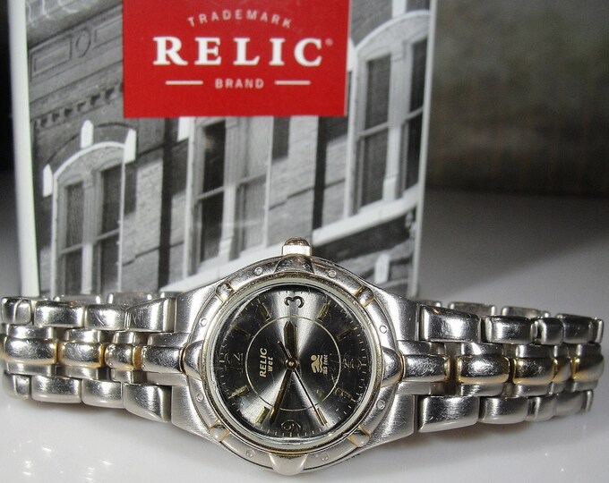 RELIC Wrist Watch, Relic WET Sports Wrist Watch, Women’s Wrist Watch, Waterproof Wrist Watch, Womens Sports Watch, Vintage Wrist Watch