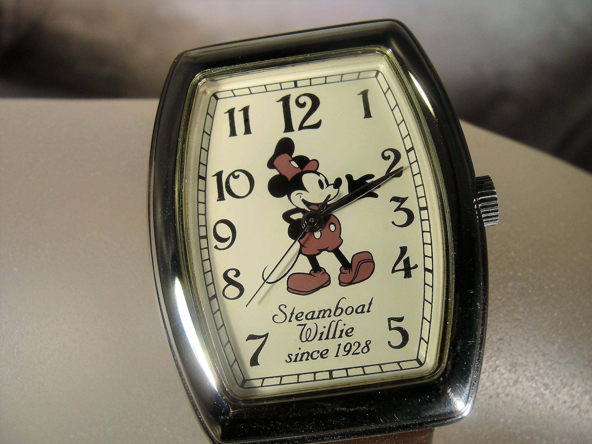 Mickey Mouse Watch, Disney Watch, Steamboat Willie Since 1928 Watch