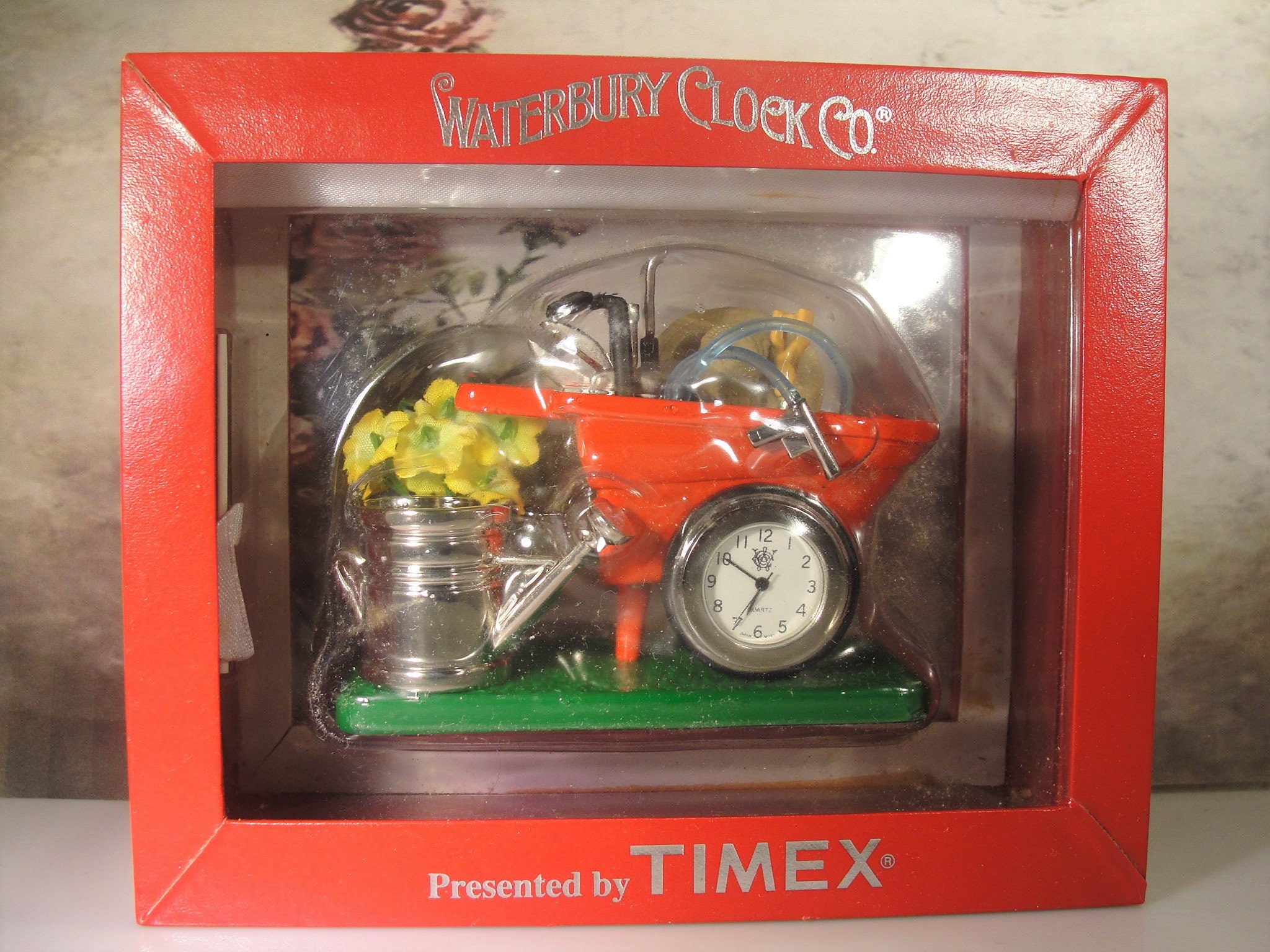 Reserved for Deb WATERBURY CLOCK CO Timex Miniature Gardening