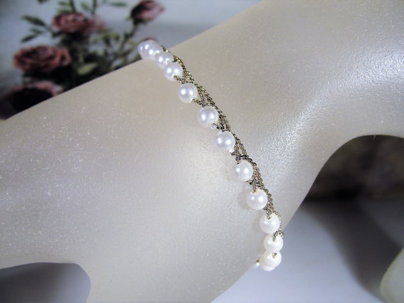 Jewelry Set - EISENBERG Pearl Necklace & Bracelet… - image 6