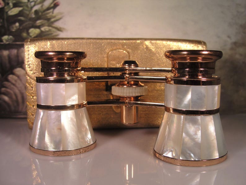 mother of pearl opera binoculars