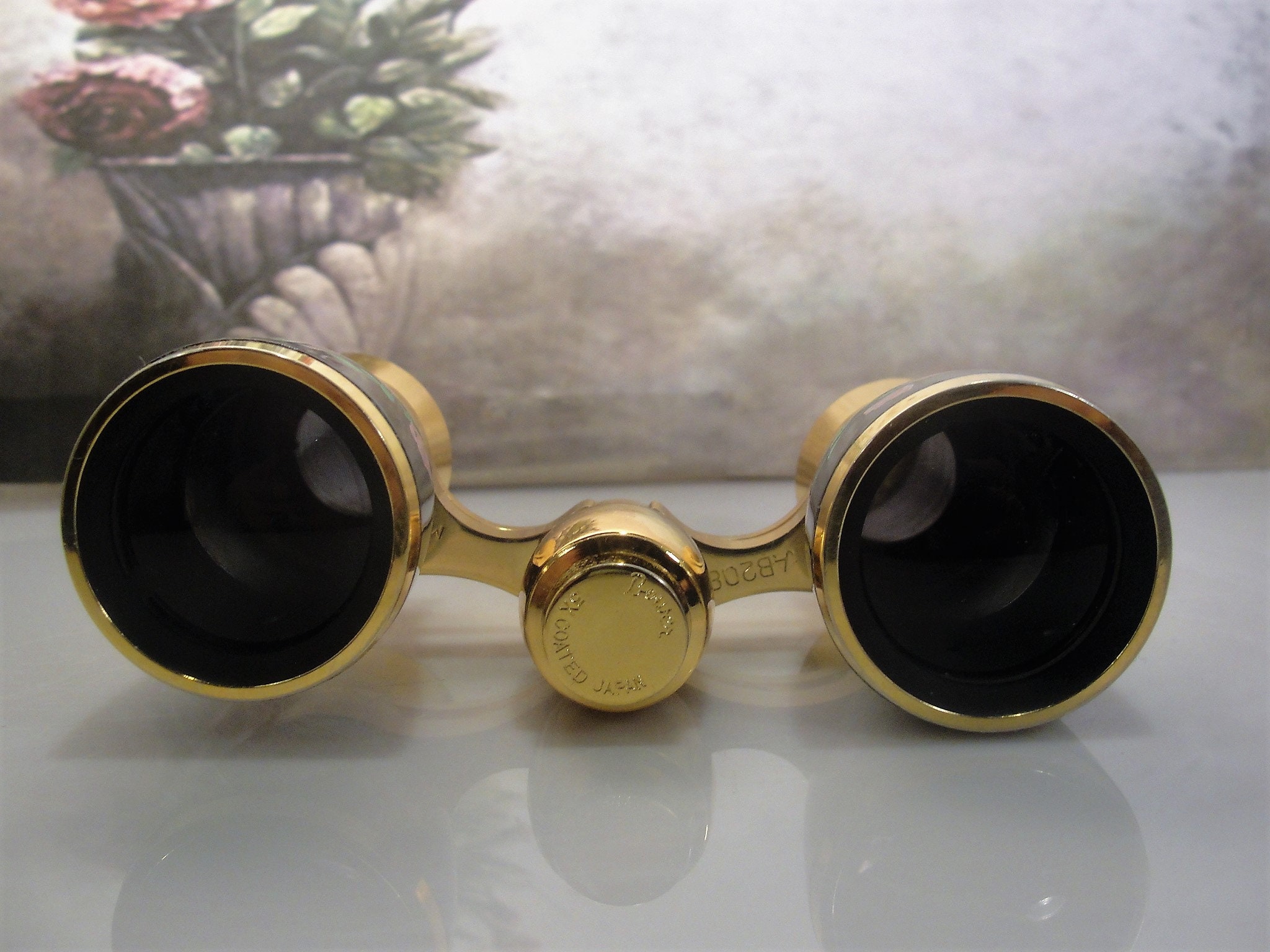 opera glasses in use opera glasses in use