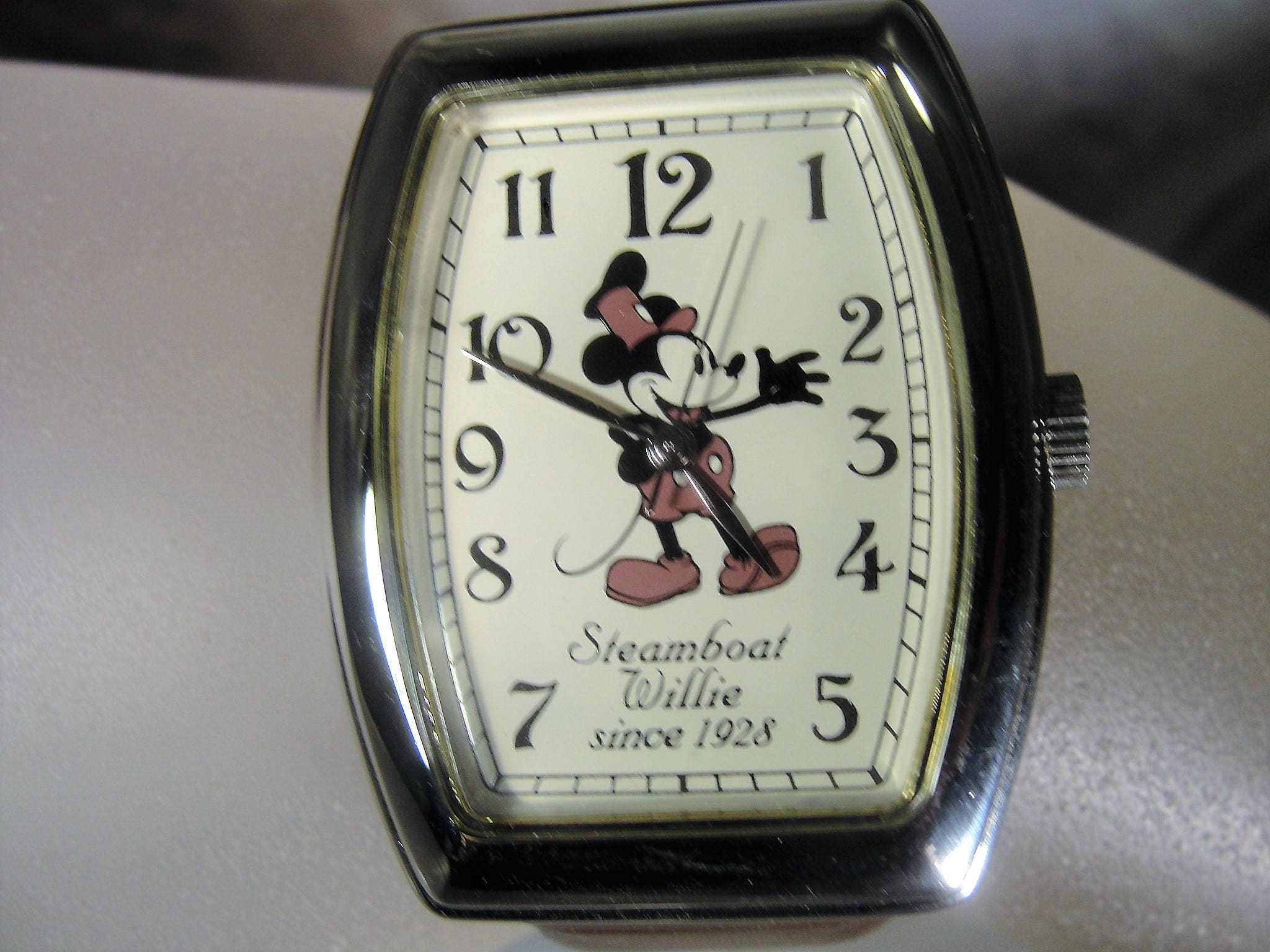 Mickey Mouse Watch, Disney Watch, Steamboat Willie Since 
