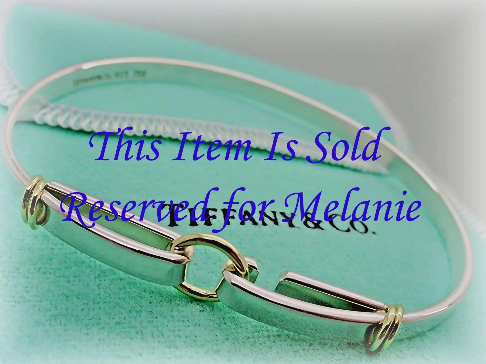 Vintage Tiffanys Silver Bangle - Etsy