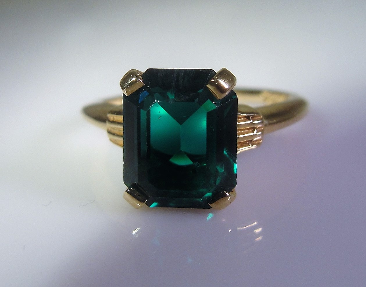 Rosecut Ring | 10k Gold & Pink Sapphire