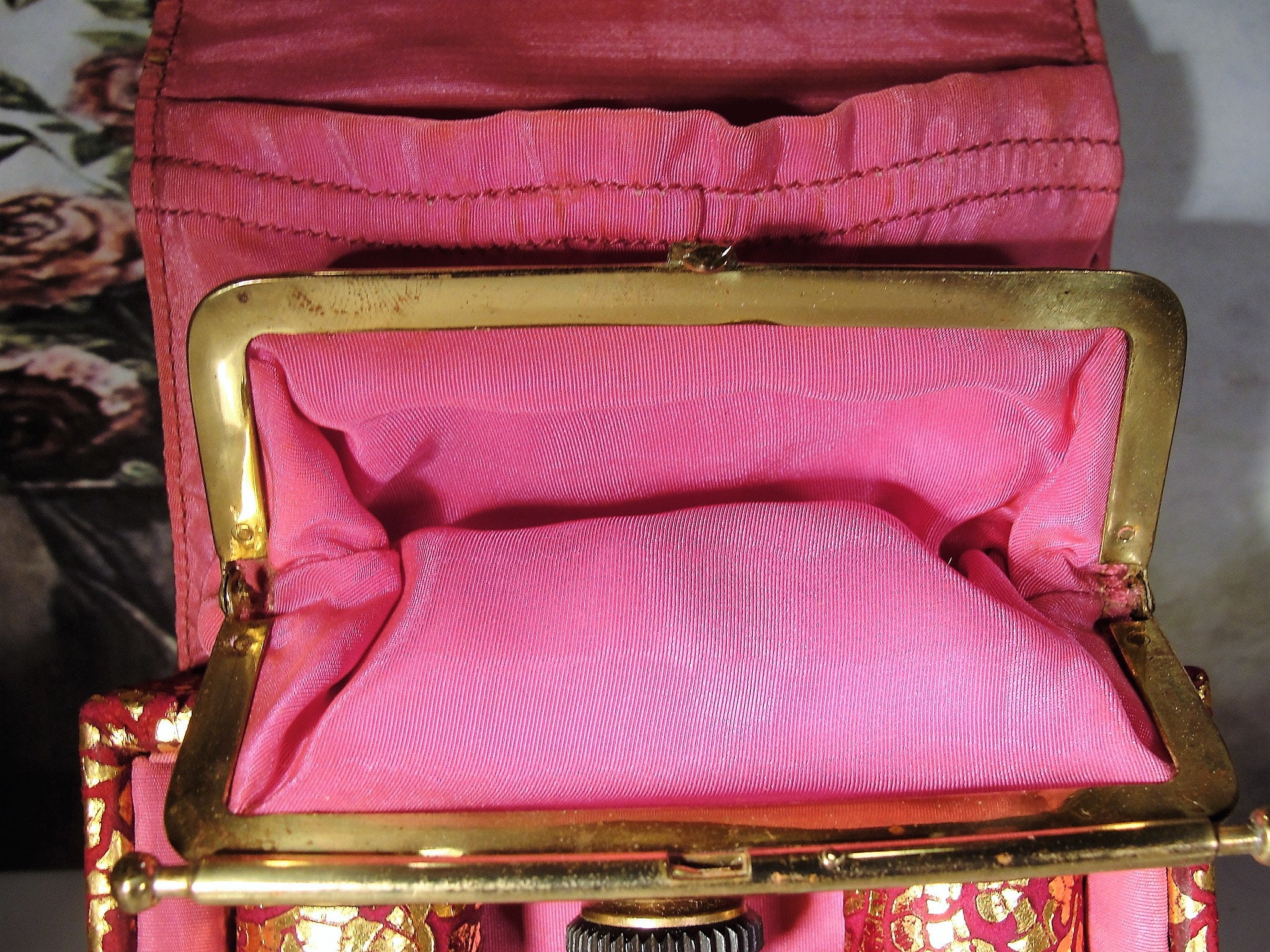 Miniature Opera Glasses, Evening Purse, Compact Purse Set, Coin Purse