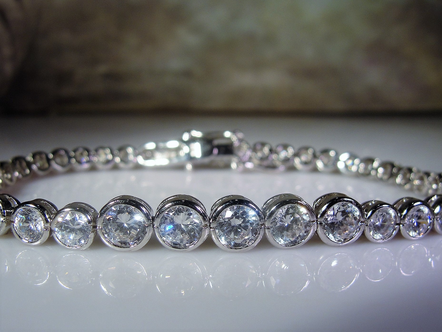 CZ Tennis Bracelet main image 1