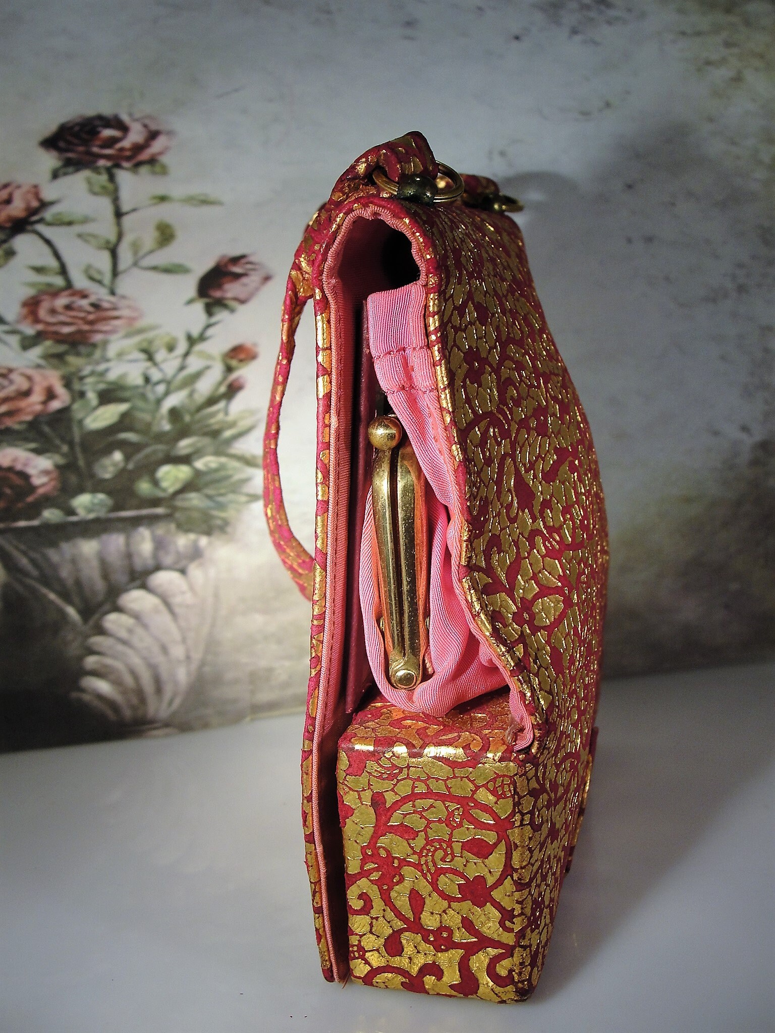 Miniature Opera Glasses, Evening Purse, Compact Purse Set, Coin Purse